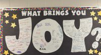 We asked students and staff “what brings you joy? Some samples from our wall of Joy: Playing with friends Going to the pool Drinking hot chocolate Fuzzy socks Playing the [&hellip;]